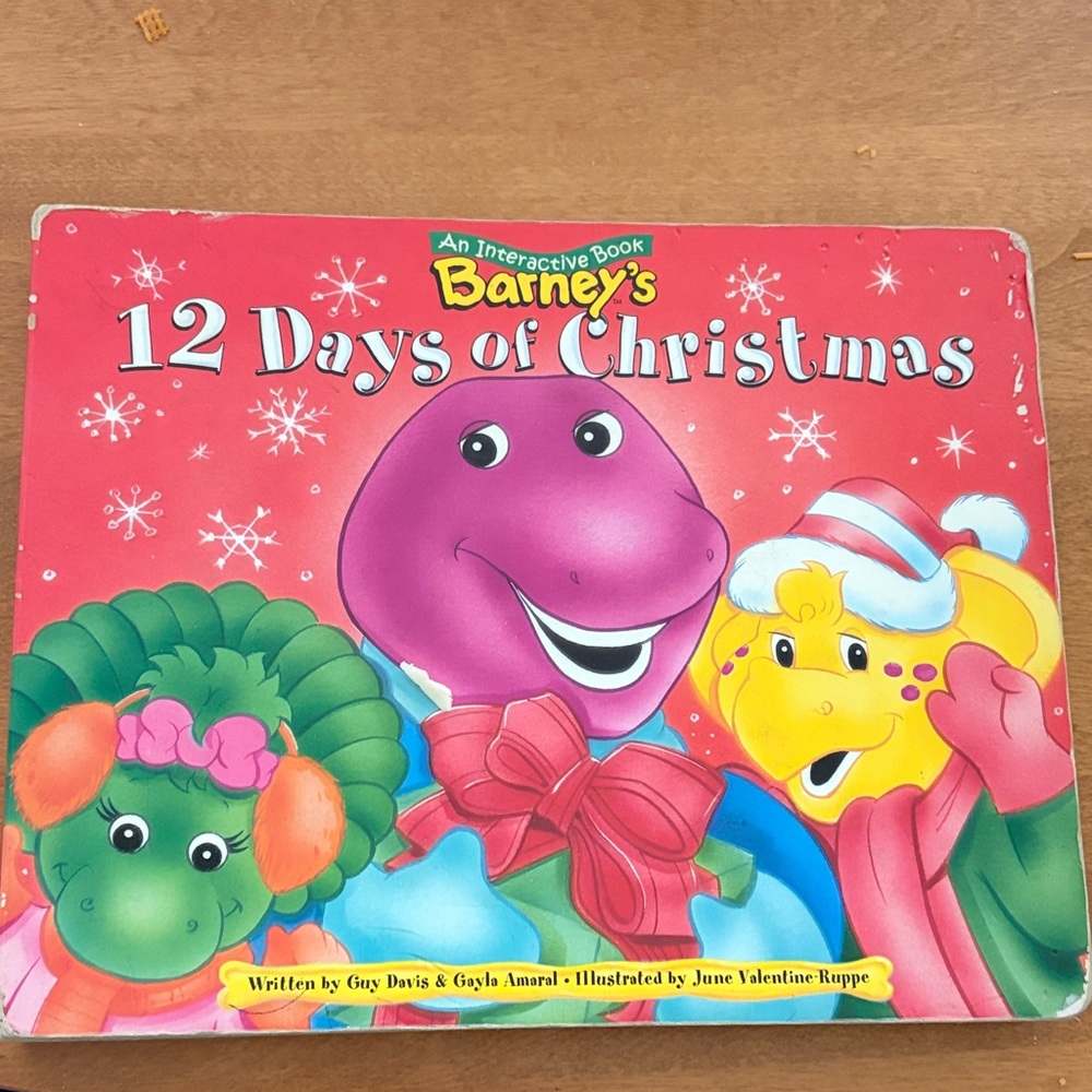 Barneys New York Festive Interactive Book 12 Days of Christmas